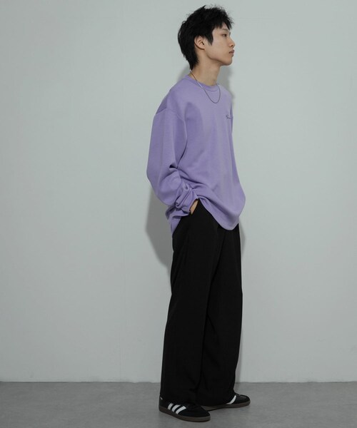 SENSE OF PLACE by URBAN RESEARCH（センスオブプレイスバイアーバンリサーチ）の「ダブルタックワイドスラックス（その他パンツ・メンズ・BLACK/GRAY/BROWN/KHAKI・M/L）」の20枚目の写真