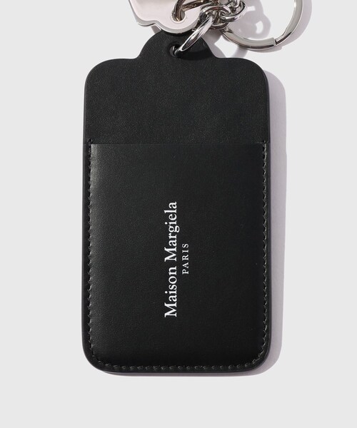 ADAM ET ROPE'(アダムエロペ)の「【Maison Margiela/メゾン マルジェラ】DOUBLE TAG KEYRING(キーケース/キーアクセサリー・メンズ・ブラック・F)」の7枚目の写真