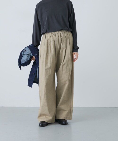 かぐれ（カグレ）の「Two-tuck easy pants（その他パンツ）」 - WEAR