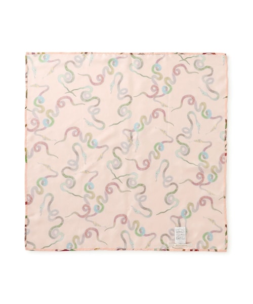 ADAM ET ROPE'（アダムエロペ）の「【LA PRESTIC OUISTON】CARRE 65cm SCARF SE（バンダナ/スカーフ・レディース・ベージュ系・F）」の16枚目の写真