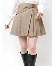 U.S. POLO ASSN. | U.S. POLO ASSN.別注アシメプリーツスカパン(スカート)