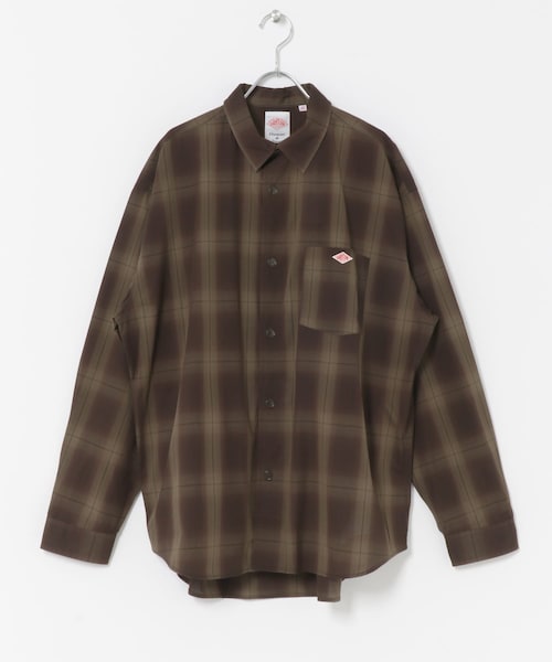 URBAN RESEARCH DOORS(アーバンリサーチドアーズ)の「DANTON WORK SHIRTS(シャツ/ブラウス・メンズ・BRW/CML/GRY/OLV・38/40/42)」の4枚目の写真