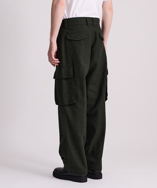 Saturdays NYC(サタデーズ ニューヨークシティ )の「Balugo Herringbone Pants(その他パンツ・レディース・グレー/ダークグリーン・L/M/S/XL/XS)」の22枚目の写真