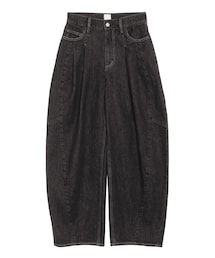 ELENDEEK | PANEL TUCK DENIM WIDE PT(デニムパンツ)