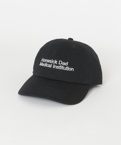 URBAN RESEARCH(アーバンリサーチ)の「Wide Dad HOMESICK DAD CAP(キャップ・メンズ・BLACK/ORANGE・Free)」の3枚目の写真