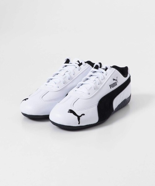 URBAN RESEARCH Sonny Label（アーバンリサーチサニーレーベル）の「PUMA　SPEEDCAT LTHR（スニーカー・レディース・PUMA WHITE・23/23.5/24/24.5）」の4枚目の写真