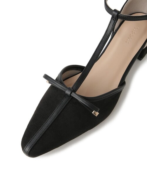 VIS(ビス)の「Tストラップリボンパンプス(パンプス・レディース・ブラック/キャメル・L/M/S)」の13枚目の写真