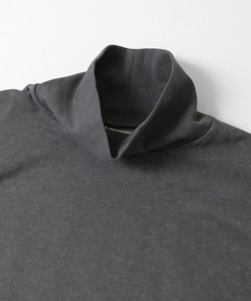 THE GOODLAND MARKET（ザグッドランドマーケット）の「TONY　LA turtle neck fleece SWEAT（スウェット・メンズ・BLK/GRY・M/L）」の21枚目の写真