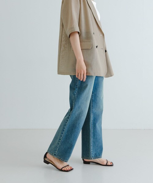 URBAN RESEARCH（アーバンリサーチ）の「『4サイズ展開』new basic　ストレートフィットデニムパンツ（デニムパンツ・レディース・IND.BEIGE/INDIGO・36/38/40/42）」の12枚目の写真
