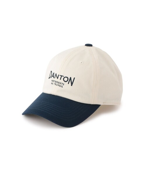 NERGY（ナージー）の「【DANTON】6パネルロゴキャップ　VAT 6P LOGO CAP（キャップ・レディース・グレー/キナリ/ネイビー・F）」の4枚目の写真