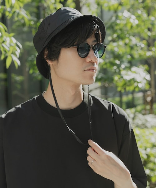 URBAN RESEARCH DOORS(アーバンリサーチドアーズ)の「コード付き撥水ハット(ハット・メンズ・GRAY/BLACK/NAVY・-)」の5枚目の写真