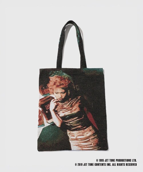 ADAM ET ROPE'（アダムエロペ）の「【天使の涙 × 10Culture for ADAM ET ROPE'】Fallen Angels TOTE BAG（トートバッグ・レディース・ブラック・F）」の5枚目の写真