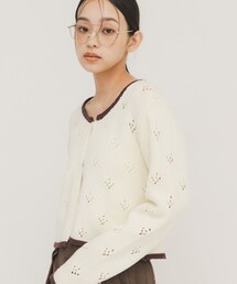 KBF | アイレットコンパクトカーディガン(カーディガン/ボレロ)