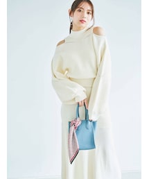 dazzlin | ショルダーオープンリボンワンピース(ワンピース)