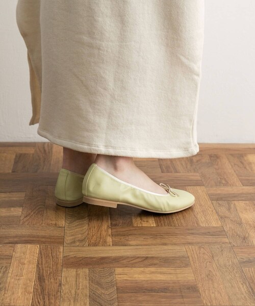 URBAN RESEARCH DOORS（アーバンリサーチドアーズ）の「やわらかバレエシューズ（バレエシューズ・レディース・SILVER/LEMON/BLACK・36/37/38）」の15枚目の写真