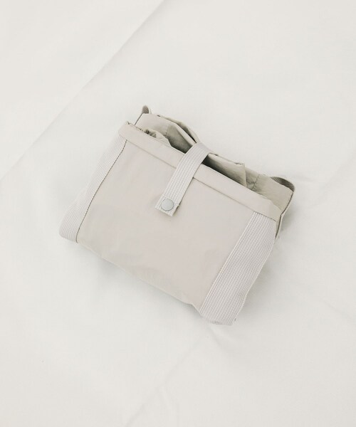 EKAL（エカル）の「TINY GARDEN PRODUCTS　パッカブルクールバッグ（トートバッグ・レディース・KHAKI/GRAY/ORANGE/BLACK・one）」の8枚目の写真