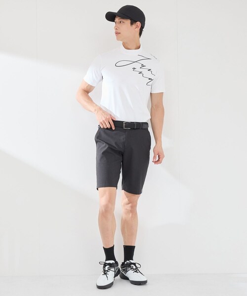 ROPE'(ロペ)の「【撥水】【ストレッチ】ドットエアサッカーショートパンツ(その他パンツ・メンズ・ブラック/グレー/ネイビー・L/M/S/XL)」の21枚目の写真