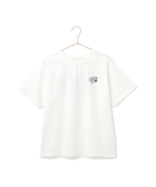 ROPE' PICNIC(ロペピクニック)の「【Chocomoo×ROPE' PICNIC】【接触冷感】アソートTシャツ(Tシャツ/カットソー・レディース・ホワイト/ホワイト系・38)」の22枚目の写真