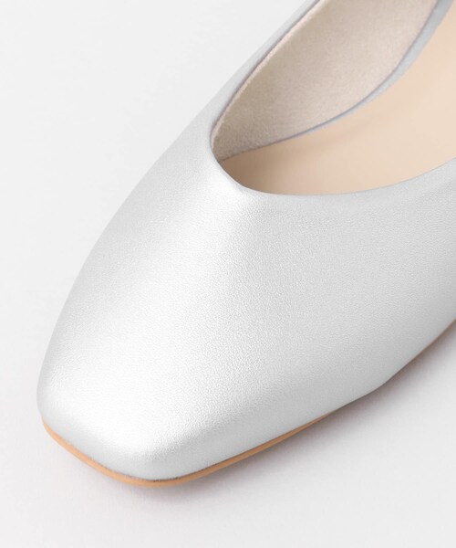 KBF（ケイビーエフ）の「スクエアバレエシューズ（バレエシューズ・レディース・CAMEL/WHITE/SILVER・36/37/38）」の18枚目の写真