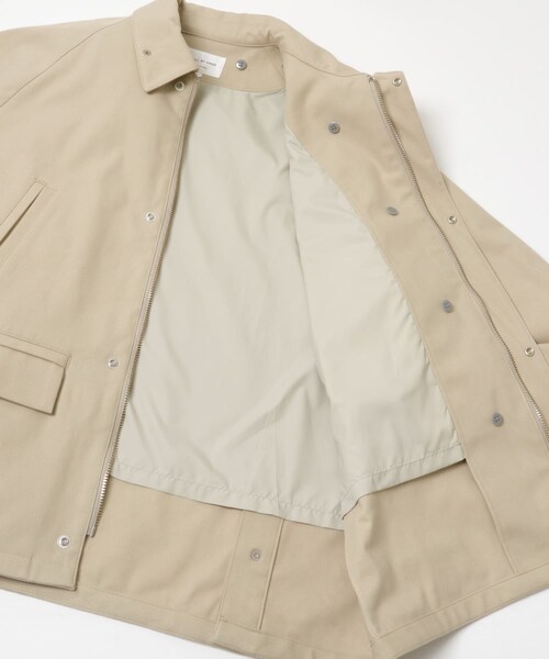 URBAN RESEARCH DOORS(アーバンリサーチドアーズ)の「STILL BY HAND ライナー付きショートブルゾン(ブルゾン・メンズ・BLACK/BEIGE・46/48)」の10枚目の写真