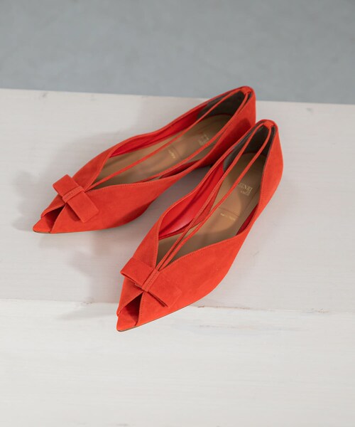 URBAN RESEARCH ROSSO（アーバンリサーチロッソ）の「HENRI EN VARGO　NADIA（その他シューズ・レディース・BLACK/ORANGE.S・36/37/38）」の2枚目の写真