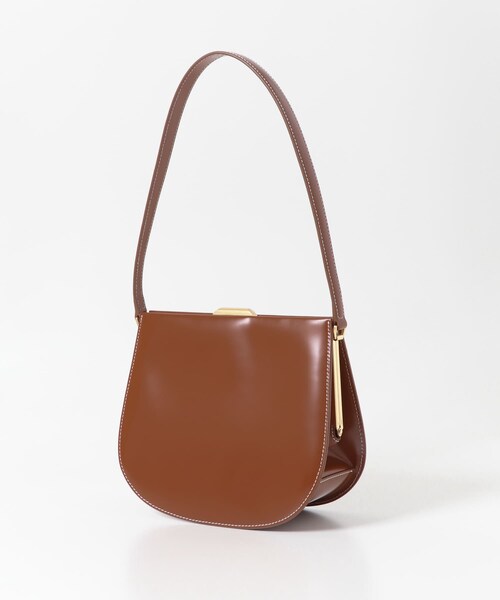 URBAN RESEARCH ROSSO（アーバンリサーチロッソ）の「LUMEN　LUNE FORME BAG（ハンドバッグ・レディース・softblack/cognac brn・FREE）」の12枚目の写真