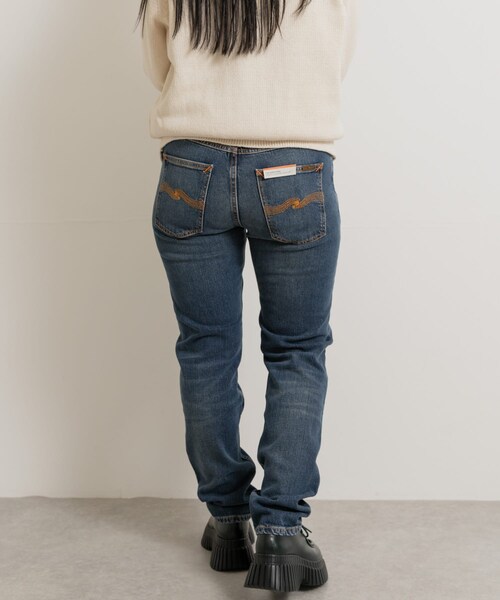 THE GOODLAND MARKET（ザグッドランドマーケット）の「NUDIE JEANS　Solid Ollie-Wild Blue（デニムパンツ・メンズ・W.Blue・29/30/32）」の6枚目の写真