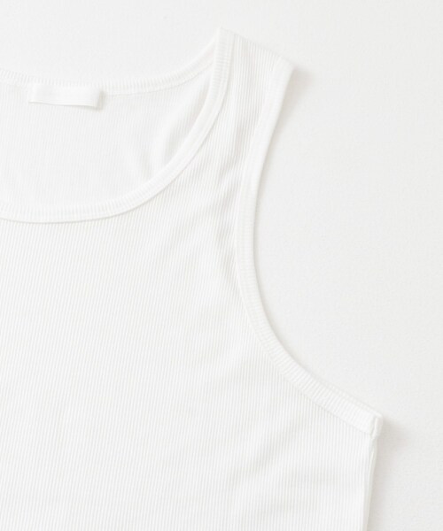 SENSE OF PLACE by URBAN RESEARCH(センスオブプレイスバイアーバンリサーチ)の「リブタンクトップ(タンクトップ・メンズ・WHITE/BLACK/MINT・M/L)」の6枚目の写真