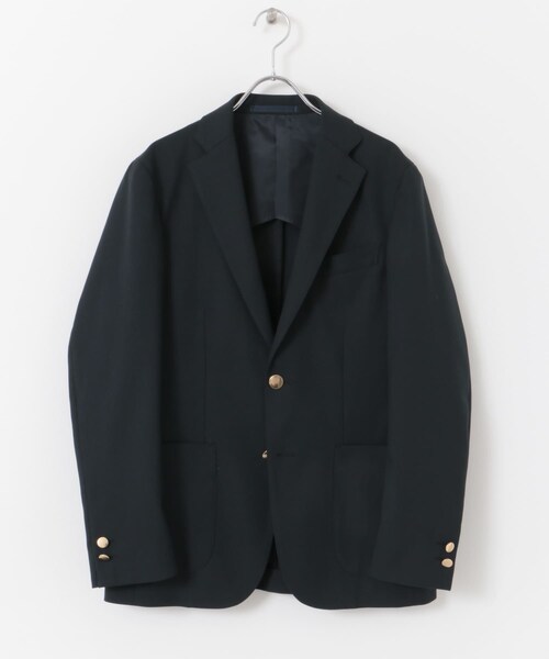 URBAN RESEARCH DOORS(アーバンリサーチドアーズ)の「『イージーケア』LIFE STYLE TAILOR ストレッチオックスメタルボタンブレザー(その他アウター・メンズ・NAVY・44/46/48/50)」の21枚目の写真