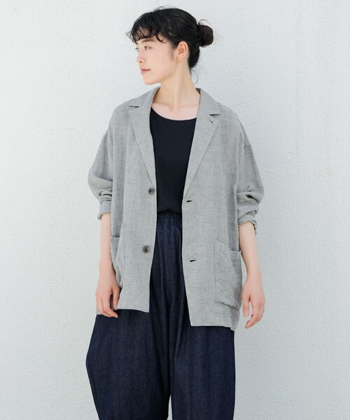 かぐれ（カグレ）の「フィブリルタフタタンクトップ（タンクトップ・レディース・BLACK/CAMEL・FREE）」の11枚目の写真