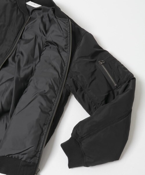 URBAN RESEARCH Sonny Label（アーバンリサーチサニーレーベル）の「FELLEX中綿MA-1ブルゾン（MA-1・メンズ・ブラック/カーキ・M/L/XL）」の15枚目の写真