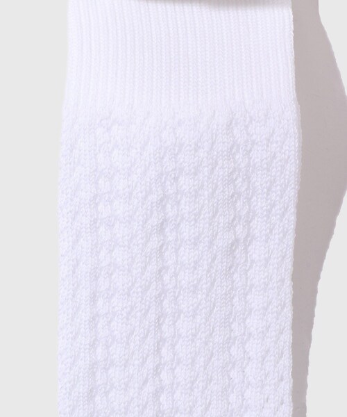 ADAM ET ROPE'（アダムエロペ）の「【CONLEAD/コンリード】Lace Short（ソックス/靴下・メンズ・ブラック・M）」の8枚目の写真