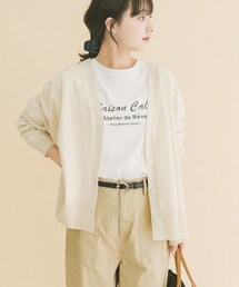 ITEMS URBANRESEARCH | 『UVカット/洗濯可』Vネックオーバーカーディガン(楽着シリーズ)(ニット/セーター)