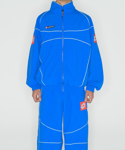 URBAN RESEARCH（アーバンリサーチ）の「LOTTO　LINE NYLON BLOUSON（テーラードジャケット・メンズ・NAVY/BLACK/BLUE・M/L/XL/XXL）」の13枚目の写真