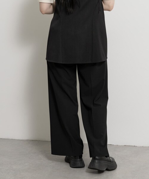 THE GOODLAND MARKET（ザグッドランドマーケット）の「&her　Voile Pants（その他パンツ・レディース・BLACK/CREAM・one）」の14枚目の写真