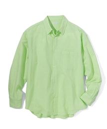 nissen | オーバーサイズ麻混長袖シャツ(シャツ/ブラウス)