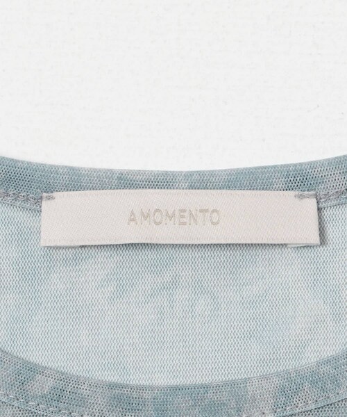 URBAN RESEARCH（アーバンリサーチ）の「AMOMENTO　FLORAL MESH ROUND T-SHIRTS（Tシャツ/カットソー・レディース・BLUE・0）」の8枚目の写真
