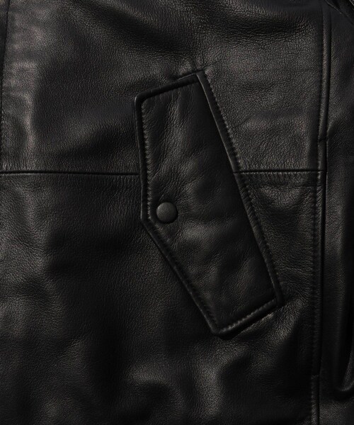 ADAM ET ROPE'（アダムエロペ）の「【CCU/シーシーユー】A-1 JACKET（その他アウター・メンズ・ブラック・1/2）」の9枚目の写真