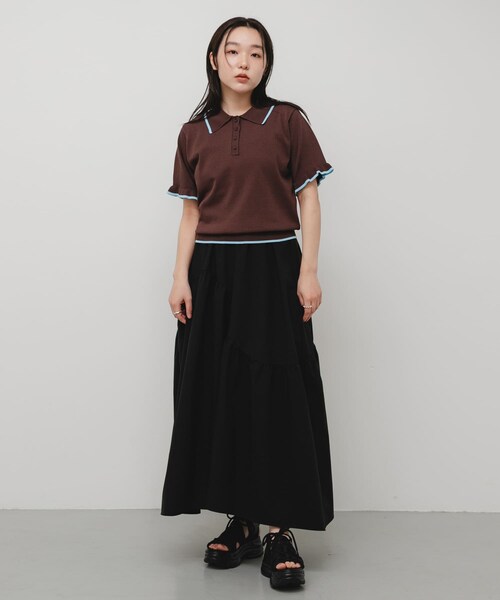 SENSE OF PLACE by URBAN RESEARCH(センスオブプレイスバイアーバンリサーチ)の「ボリュームソールスポーツサンダル(サンダル・レディース・IVORY/BLACK・S/M/L)」の13枚目の写真