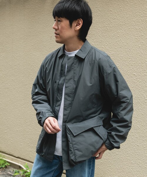 URBAN RESEARCH DOORS（アーバンリサーチドアーズ）の「『別注』Marmot×DOORS　PERTEX Octa Jacket（テーラードジャケット・メンズ・SAGE/CHARCOAL/BLACK・M/L/XL）」の20枚目の写真