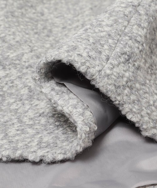 ITEMS URBANRESEARCH(アイテムズ アーバンリサーチ)の「ボア切替ジャケット(テーラードジャケット・レディース・L.BEG/GRY・Free)」の15枚目の写真