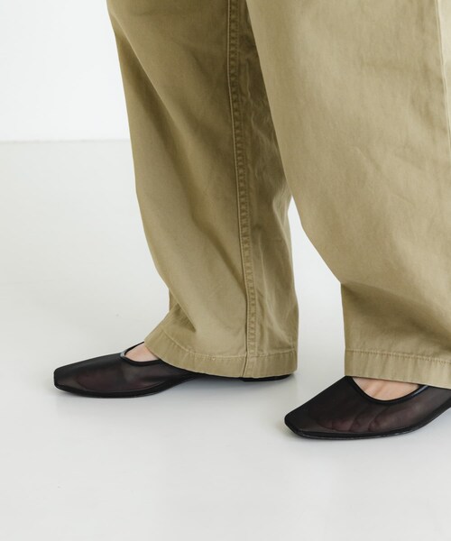 URBAN RESEARCH(アーバンリサーチ)の「シアーメリージェーンフラットシューズ(パンプス・レディース・BLACK/BEIGE・23.5/24/24.5/25)」の7枚目の写真