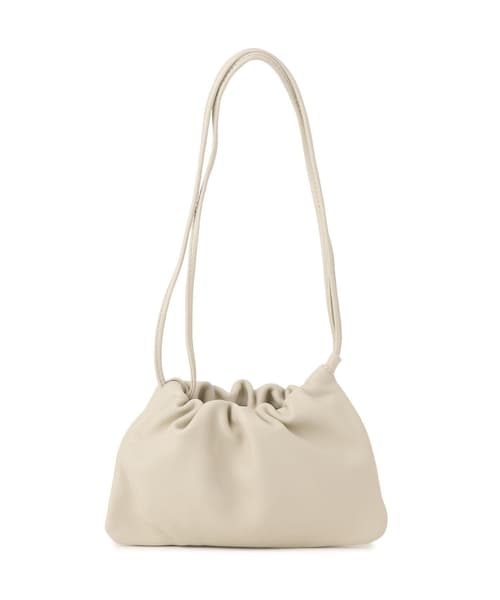 ADAM ET ROPE'（アダムエロペ）の「【NOTHING WRITTEN（ナッシングリトゥン）】NELLA STRAP MINI BAG（ハンドバッグ・レディース・ブラック/ベージュ系・F）」の8枚目の写真