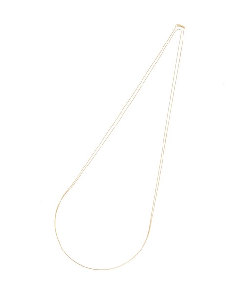 ADAM ET ROPE'(アダムエロペ)の「【GIGI(ジジ)】Gold line necklace1200mm(ネックレス・レディース・ゴールド・F)」の11枚目の写真