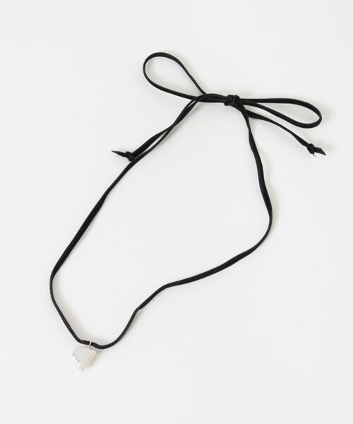 URBAN RESEARCH（アーバンリサーチ）の「LES BON BON　liberty pearl necklace（ネックレス・レディース・green/black・-）」の6枚目の写真