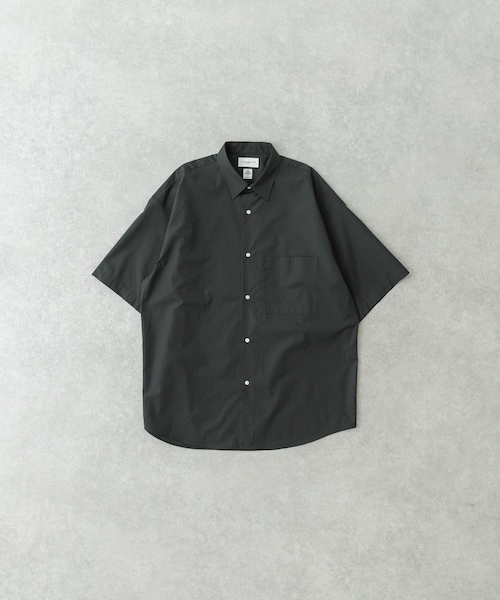 URBAN RESEARCH（アーバンリサーチ）の「new basic　THOMAS MASON SHORT-SLEEVE OVER SHIRTS（シャツ/ブラウス・メンズ・WHITE/ROYAL/SAX/DARK GREEN/STRIPE・S/M/L/XL）」の2枚目の写真