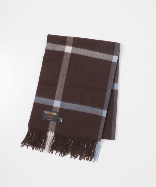 URBAN RESEARCH DOORS(アーバンリサーチドアーズ)の「『一部別注カラー』TWEED MILL Lambswool Stole(マフラー・レディース・Scone CHK/BLU/GRN/CHOCOLATE/McKeller/別注C/GRY/別注T/CHK・Free)」の13枚目の写真