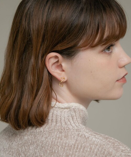 URBAN RESEARCH Sonny Label（アーバンリサーチサニーレーベル）の「Double heart pierce（ピアス（両耳用）・レディース・SILVER/GOLD・one）」の11枚目の写真
