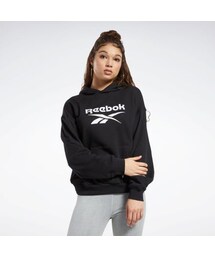 Reebok（リーボック）の「ビッグ ロゴ フーディー / CL AE BIG LOGO FT HOODIE（アウトドア/スポーツ）」
