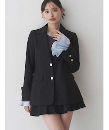 MERCURYDUO | フィットアンドフレアジャケット(テーラードジャケット)